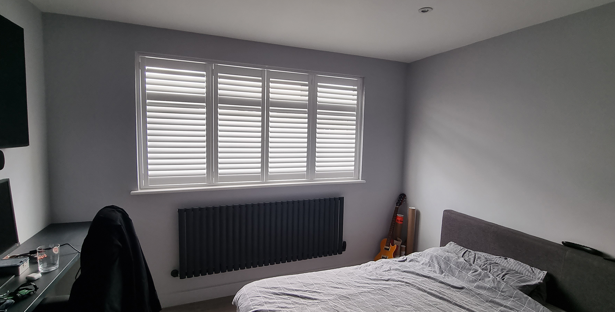 shutter blinds bedroom